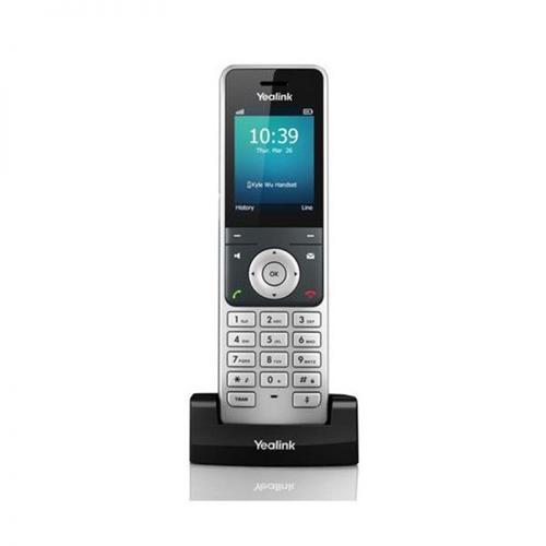 تلفن بی‌سیم تحت شبکه Yealink W76P شامل گوشی W56H و پایه DECT W70B
