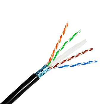 کابل شبکه لگراند مغزی آلمینیوم با روکش مس (caa)-cat6/sftp/outdoor