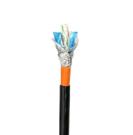 کابل شبکه نگزنس تمام مس تست پیرمننت با (دو روکش pvc_pel)     cat6/sftp/outdoor
