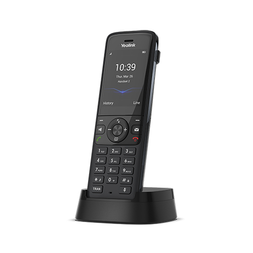 تلفن بی‌سیم یالینک مدل Yealink W78H با طراحی مدرن و قابلیت‌های پیشرفته برای محیط‌های کاری پرترافیک