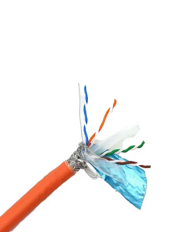 کابل شبکه نگزنس تمام مس تست پیرمننت وارداتی با روکش cat6/sftp/pvc
