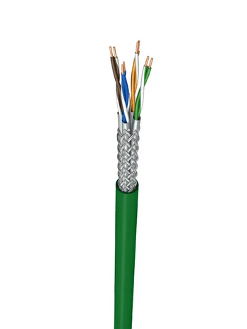 کابل شبکه برند رفسنجان با تست فلوک چنل با روکشcat6/sftp/pvc