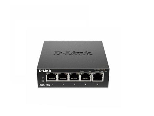سوییچ (D_LINK )  غیر POE مدل DES-105E