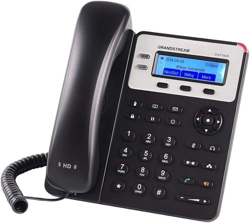 تلفن تحت شبکه گرنداستریم مدل GXP1625 با طراحی ساده و قابلیت‌های پایه برای دفاتر کوچک