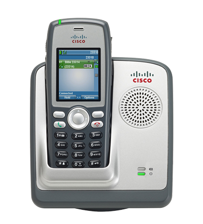 تلفن سیسکو CP-7925G با صفحه نمایش رنگی و اتصال بی‌سیم برای ارتباطات با کیفیت بالا در محیط‌های کاری متحرک