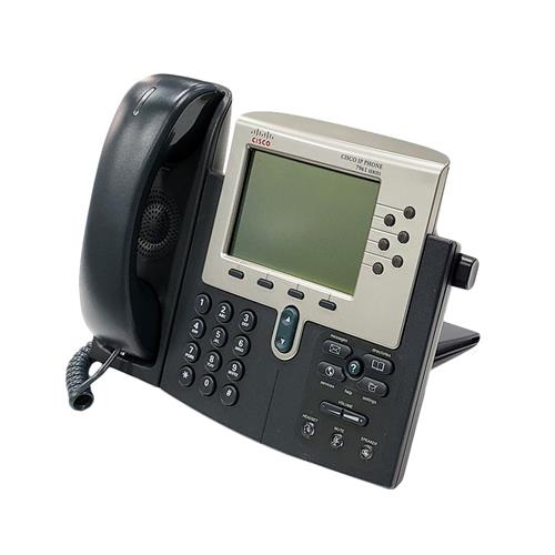تلفن تحت شبکه سیسکو مدل Cisco CP-7961G با کیفیت صدای HD و پشتیبانی از 6 خط تلفن همزمان