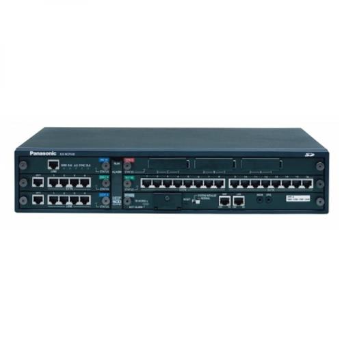 دستگاه سانترال پاناسونیک مدل KX-NCP500 با طراحی مدرن و قابلیت‌های پیشرفته برای مدیریت تماس‌های سازمانی.​