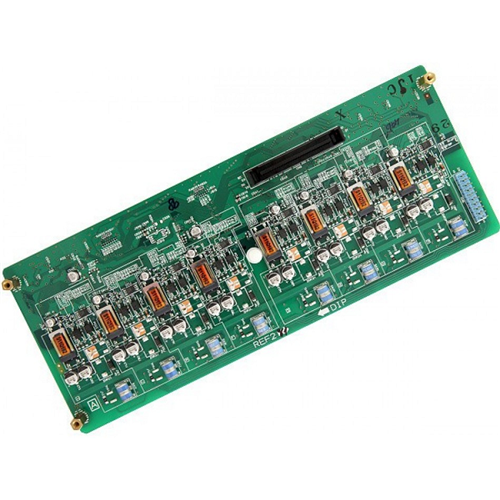 کارت توسعه خط شهری پاناسونیک مدل KX-TDA1186 با ۸ پورت برای افزایش خطوط شهری آنالوگ در سیستم‌های سانترال سری KX-TDA.​