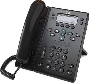 تلفن تحت شبکه سیسکو مدل Cisco CP-6945 با صفحه‌نمایش رنگی و پشتیبانی از 4 خط، مناسب دفاتر حرفه‌ای و مدرن