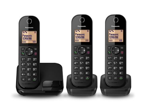تلفن بی‌سیم پاناسونیک KX-TG-C413 با صفحه‌نمایش بزرگ LCD و طراحی ارگونومیک