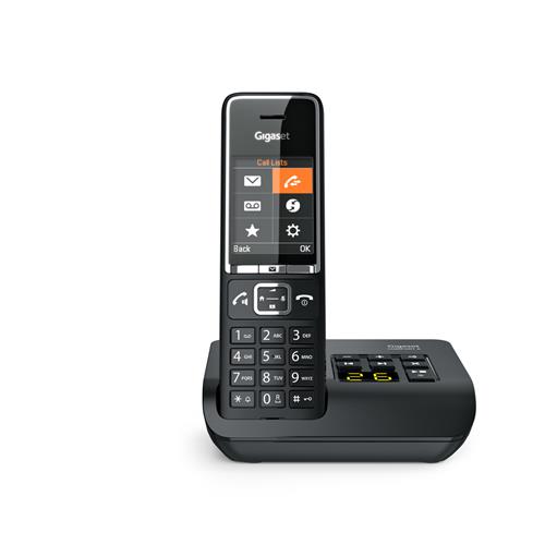 تلفن بی‌سیم COMFORT 550A با صفحه نمایش LCD بزرگ و کیفیت صدای HD مناسب برای محیط‌های خانگی و اداری