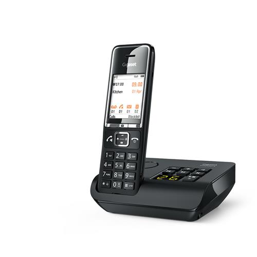 تلفن بی‌سیم COMFORT 550 با صفحه نمایش LCD و کیفیت صدای شفاف مناسب برای استفاده خانگی و اداری