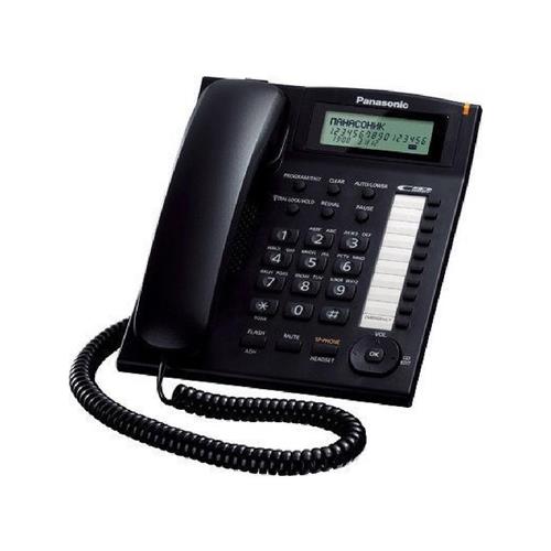 تلفن بی‌سیم KX-T_S600 با صفحه نمایش LCD بزرگ و کیفیت صدای شفاف مناسب برای استفاده خانگی و اداری