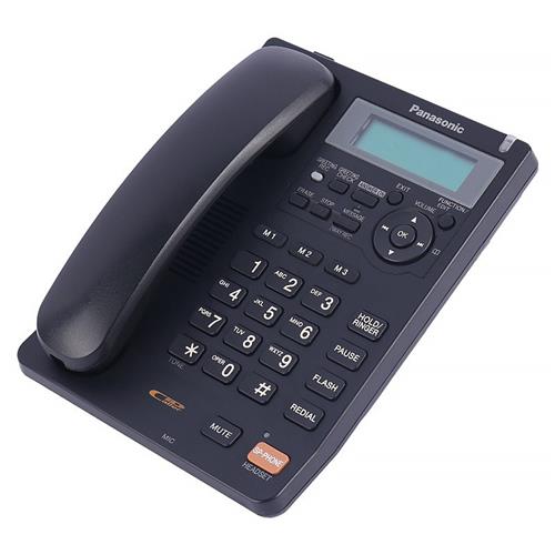 تلفن بی‌سیم KX-T_S620 با صفحه نمایش LCD بزرگ و کیفیت صدای شفاف مناسب برای استفاده خانگی و اداری