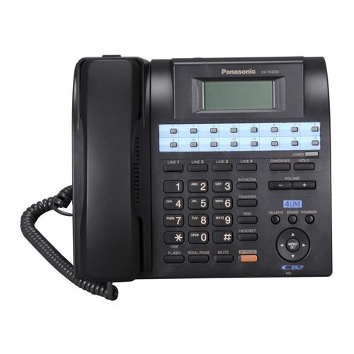 تلفن رومیزی پاناسونیک مدل KX-T-S4200 با پشتیبانی از دو خط تلفن مناسب دفاتر و محیط‌های اداری حرفه‌ای