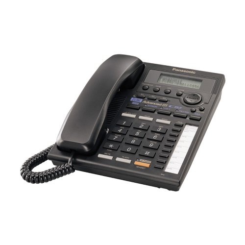 تلفن رومیزی پاناسونیک مدل KX-T-S3282 با پشتیبانی از دو خط و کنفرانس سه نفره مناسب دفاتر و شرکت‌های پرترافیک