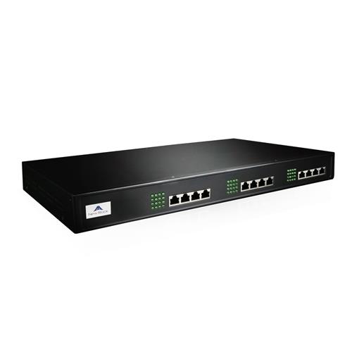 "newrock MX60E-48FXS - گیت‌وی VoIP با 48 پورت FXS برای اتصال تلفن‌های آنالوگ به سیستم‌های VoIP، مناسب برای سازمان‌های بزرگ با نیاز به تعداد زیاد پورت."