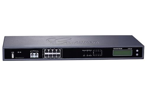 "UCM6108 - مرکز تلفن تحت شبکه VoIP با ۸ پورت FXO و ۸ خط PSTN، مناسب برای کسب‌وکارهای بزرگ."