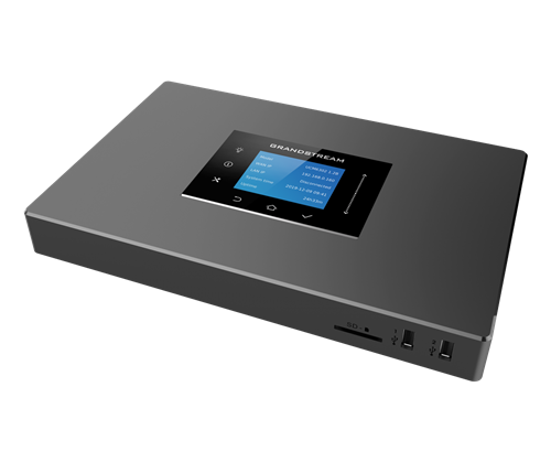 "UCM6300 - مرکز تلفن تحت شبکه VoIP با ۲ پورت FXO و پشتیبانی از WebRTC و SIP، مناسب برای کسب‌وکارهای بزرگ و پیچیده."