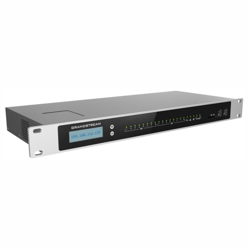 "UCM6308 - مرکز تلفن تحت شبکه VoIP با ۸ پورت FXO و پشتیبانی از WebRTC و SIP، مناسب برای کسب‌وکارهای بزرگ و سازمان‌ها."