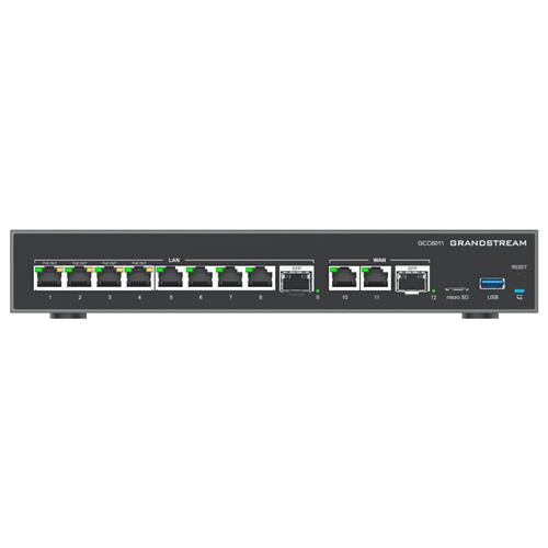 "GCC6011 - مرکز تلفن تحت شبکه VoIP با ۶ پورت FXO و پشتیبانی از WebRTC و SIP، مناسب برای کسب‌وکارهای متوسط و بزرگ."