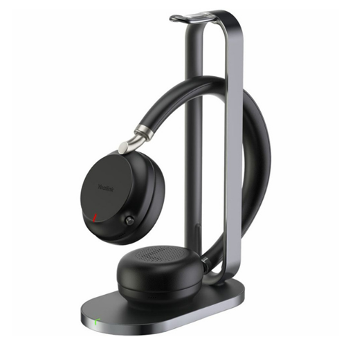 هدست بلوتوث Yealink BH72 UC با طراحی مدرن، میکروفون مخفی و صدای HD، مناسب تماس‌های اداری و جلسات آنلاین