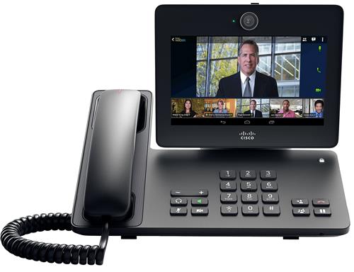 "ویدئو فون هوشمند Cisco DX65 با نمایشگر لمسی 14 اینچی و قابلیت کنفرانس ویدیویی HD"