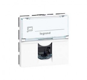 کیستون شبکه پهن (دو ماژول)-cat5e/utp-0 765 54