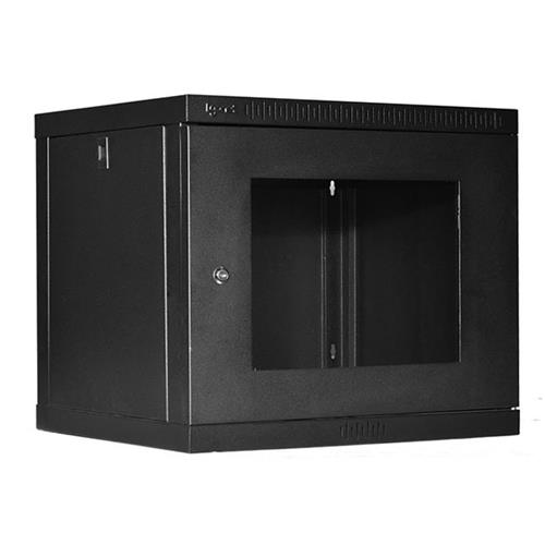 رک دیواری ۹ یونیت عمق ۴۵ عرض ۶۰ ارتفاع ۴۵ مناسب برای DVR و تجهیزات ویدیویی