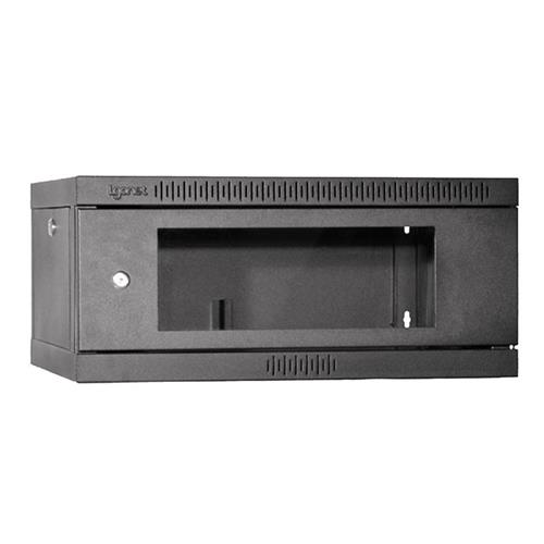 رک دیواری ۴ یونیت عمق ۴۵ عرض ۶۰ ارتفاع ۲۵ مناسب برای DVR و تجهیزات ویدیویی