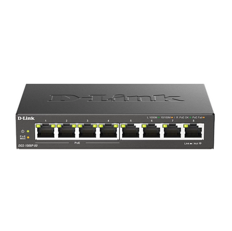 سوییچ (D-LINK )     DGS-1008-P