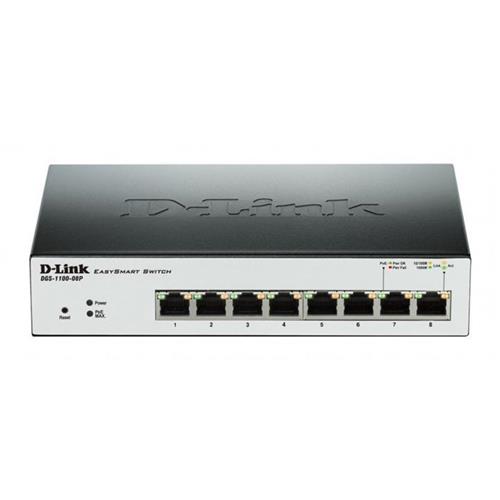 سوییچ (D-LINK )     DGS-1100-08P