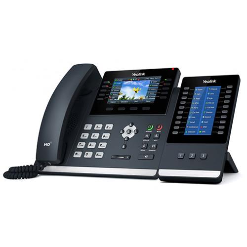 تلفن تحت شبکه Yealink T58S با طراحی حرفه‌ای، صفحه‌نمایش لمسی رنگی 7 اینچی و پشتیبانی از 16 حساب SIP مناسب دفاتر کاری