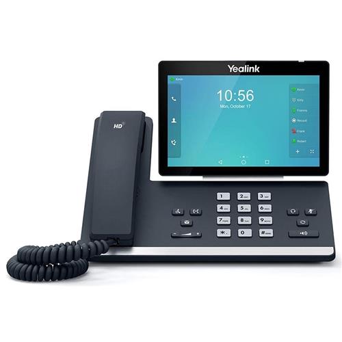 تلفن تحت شبکه Yealink T58A با طراحی حرفه‌ای، صفحه‌نمایش لمسی رنگی 7 اینچی و پشتیبانی از 16 حساب SIP مناسب دفاتر کاری