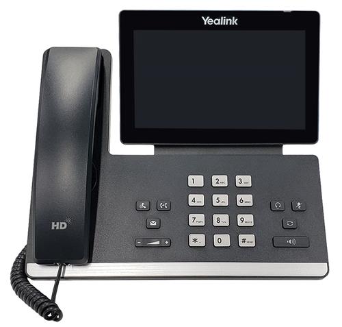 تلفن تحت شبکه Yealink T56A با طراحی حرفه‌ای، صفحه‌نمایش لمسی رنگی 7 اینچی و پشتیبانی از 16 حساب SIP مناسب دفاتر کاری