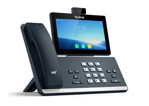 تلفن تحت شبکه Yealink SIP-T58W Pro با دوربین HD و صفحه‌نمایش لمسی ۷ اینچی مناسب برای دفاتر حرفه‌ای