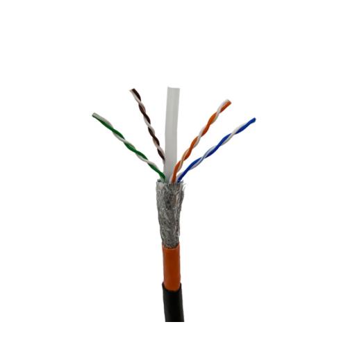 کابل شبکه لگراند تمام مس بدون تست فلوک با روکش( دو روکشهpvc-pel ) cat6/sftp/outdor   