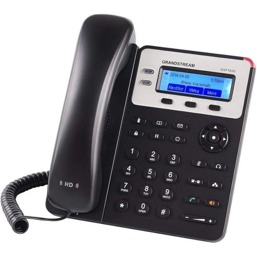 تلفن تحت شبکه گرنداستریم مدل GXP1625 با طراحی ساده و قابلیت‌های پایه برای دفاتر کوچک