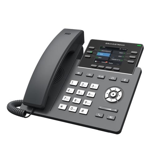 تلفن گرنداستریم GXP2613 با صفحه‌نمایش رنگی و قابلیت پشتیبانی از ۳ حساب SIP، مناسب دفاتر کاری حرفه‌ای
