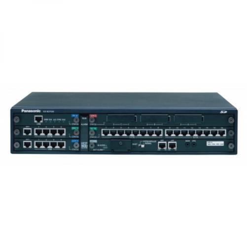 دستگاه سانترال پاناسونیک مدل KX-NCP500 با طراحی مدرن و قابلیت‌های پیشرفته برای مدیریت تماس‌های سازمانی.​