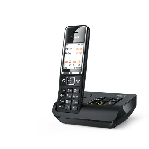 تلفن بی‌سیم COMFORT 550 با صفحه نمایش LCD و کیفیت صدای شفاف مناسب برای استفاده خانگی و اداری
