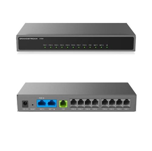 گیت‌وی ویپ گرنداستریم HT841 با دو پورت FXO و پشتیبانی از کیفیت صدای HD برای اتصال خطوط تلفن آنالوگ به شبکه VoIP