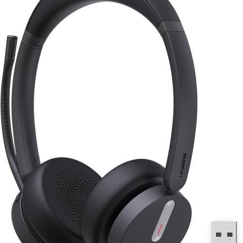 هدست حرفه‌ای دو گوشی BH70 DUAL با میکروفون حذف نویز و طراحی سبک، مناسب برای مراکز تماس و دفاتر اداری