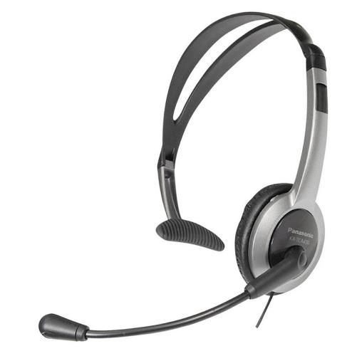هدست تک‌گوش Panasonic RP-TCA430 با میکروفون حذف نویز و طراحی ارگونومیک، مناسب برای تماس‌های اداری و اپراتوری