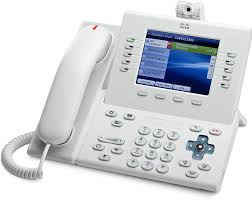 تلفن تصویری تحت شبکه سیسکو مدل Cisco CP-9951 با دوربین داخلی و قابلیت بلوتوث برای ارتباط حرفه‌ای در دفاتر مدیریتی