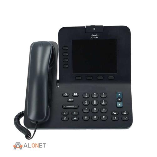 تلفن تحت شبکه سیسکو مدل CP-8945 با طراحی حرفه‌ای و نمایشگر رنگی
