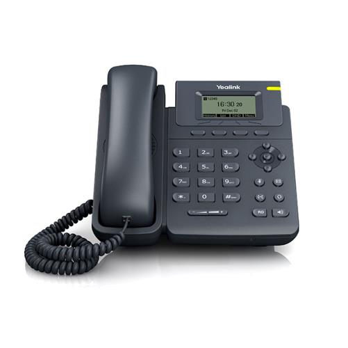 تلفن تحت شبکه یالینک Yealink T19P E2 با نمایشگر گرافیکی و صدای HD، مناسب دفاتر کوچک و مراکز تماس