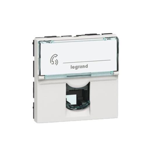 کیستون تلفن پهن لگراند 078731 اورجینال مناسب خطوط RJ11.