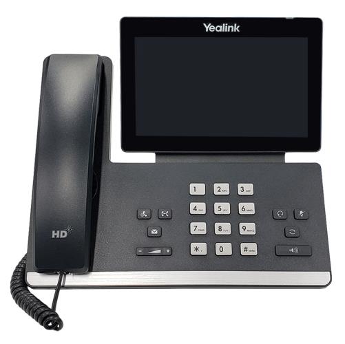 تلفن تحت شبکه Yealink T56A با طراحی حرفه‌ای، صفحه‌نمایش لمسی رنگی 7 اینچی و پشتیبانی از 16 حساب SIP مناسب دفاتر کاری