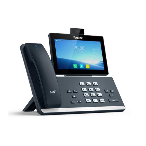 تلفن تحت شبکه Yealink SIP-T58W Pro با دوربین HD و صفحه‌نمایش لمسی ۷ اینچی مناسب برای دفاتر حرفه‌ای